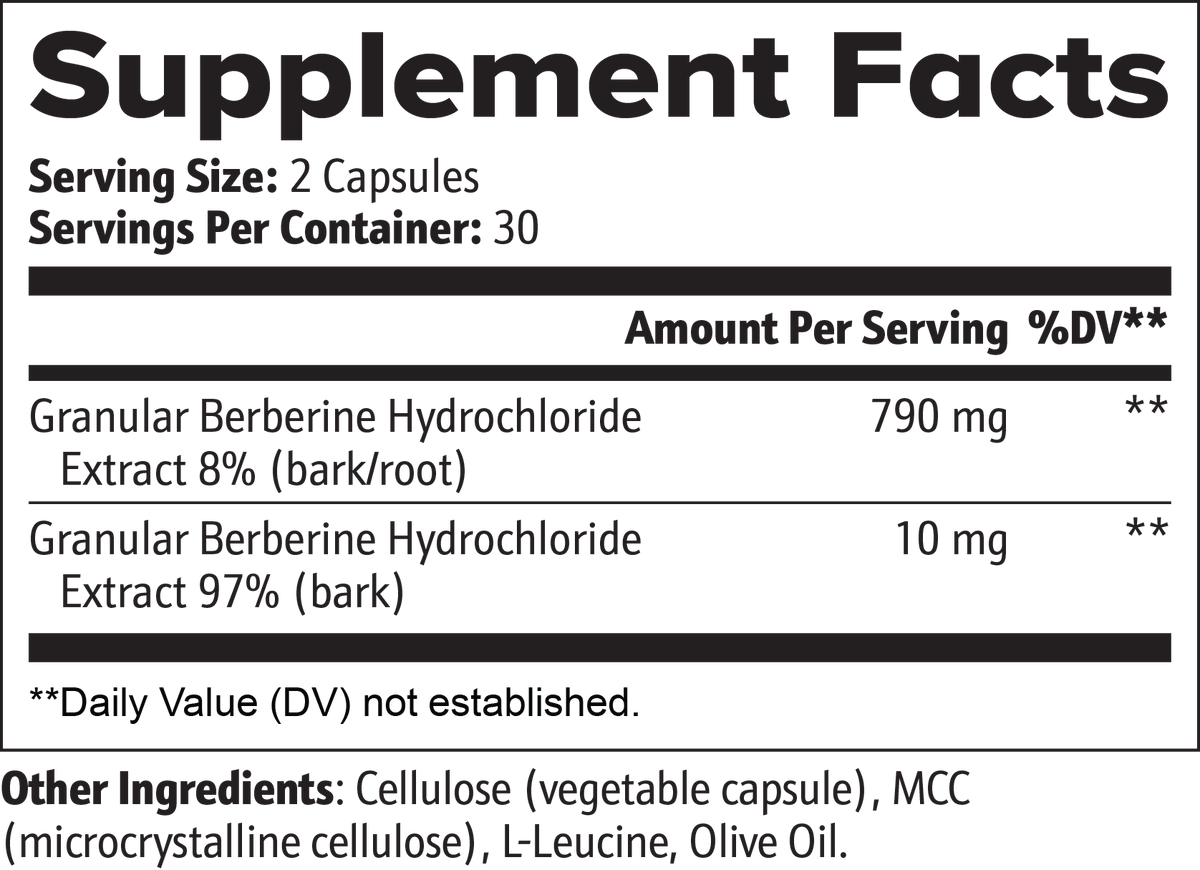 Berberine Starter Order - 1 Btl