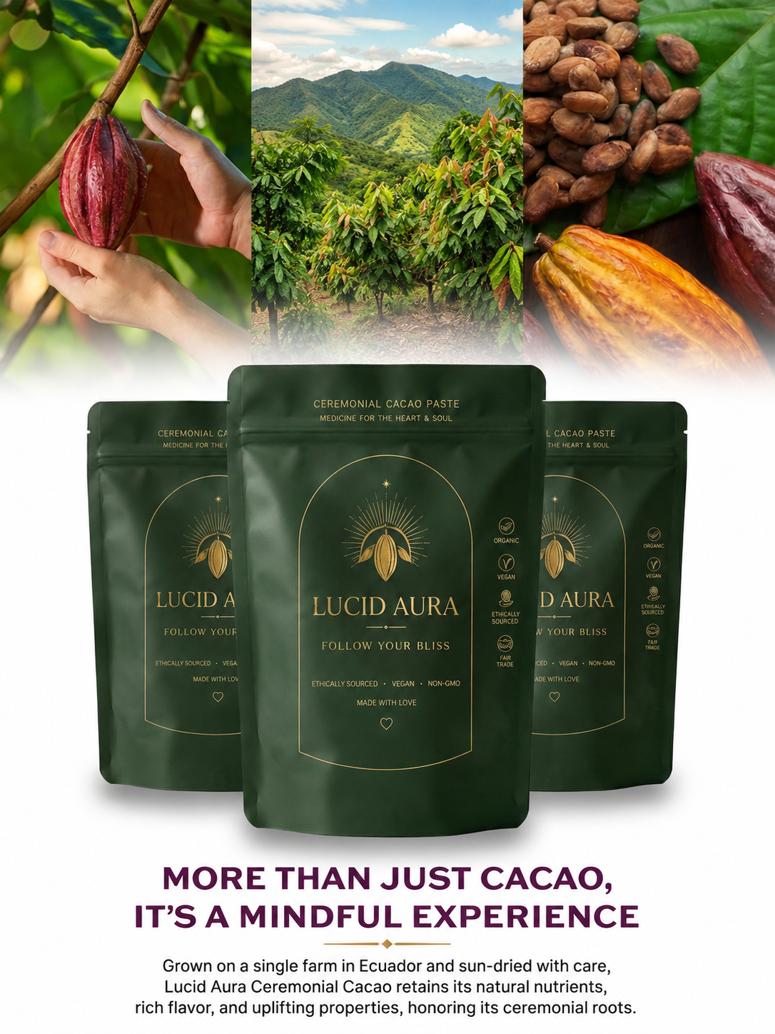 Lucid Aura Ceremonial Cacao