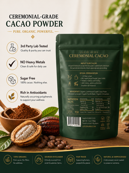 Lucid Aura Ceremonial Cacao
