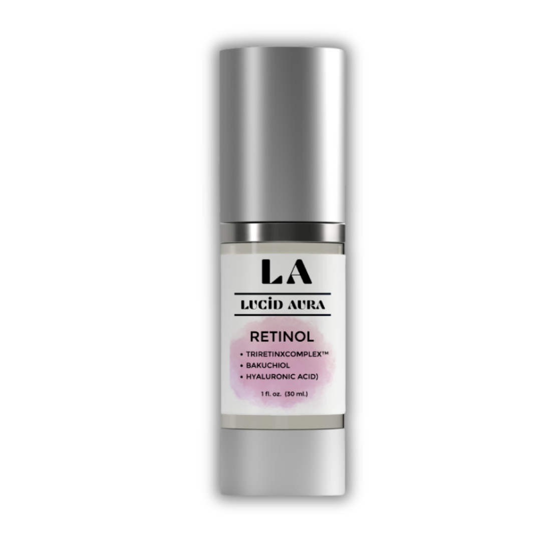 Lucid Aura - Niacinamide & Retinol Serum Combo Kit.