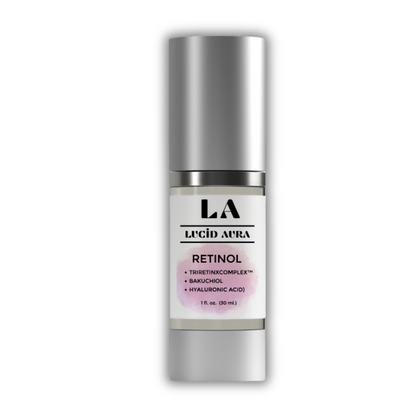 Lucid Aura - Niacinamide & Retinol Serum Combo Kit.