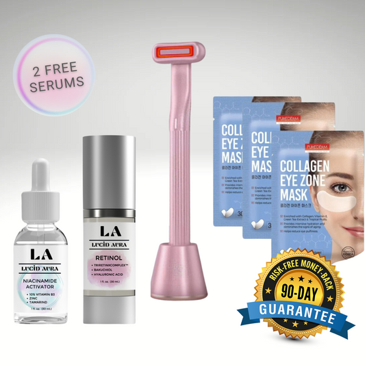 Lucid Aura Wand + 2 Free Serums