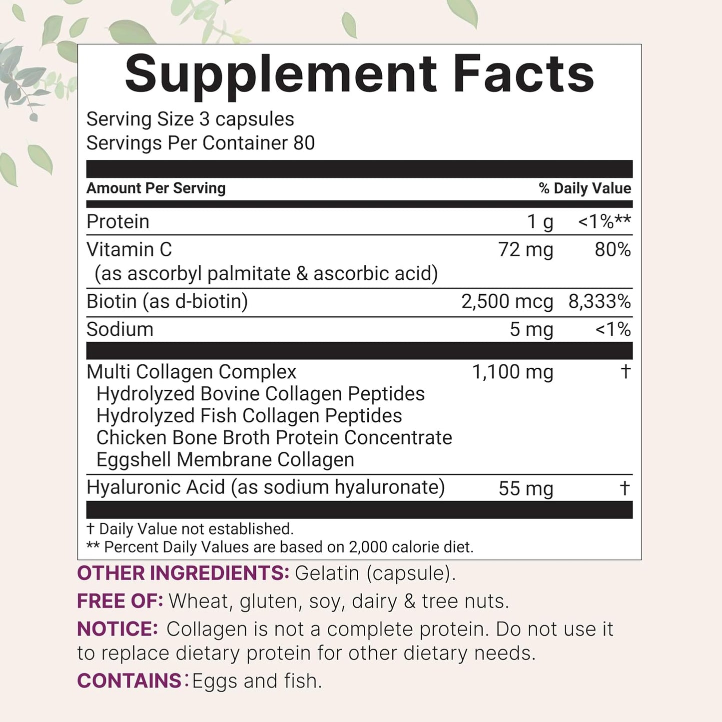 Multi Collagen Complex For Women