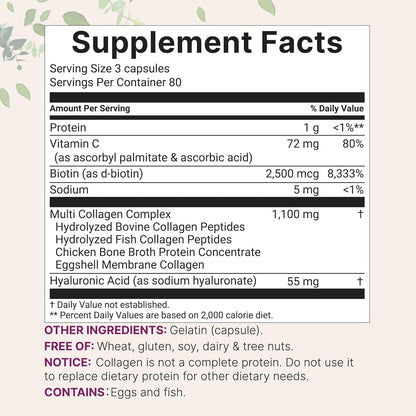 Multi Collagen Complex For Women