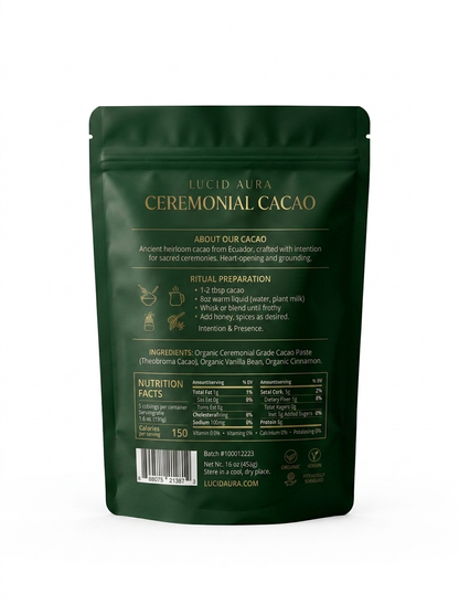 Lucid Aura Ceremonial Cacao