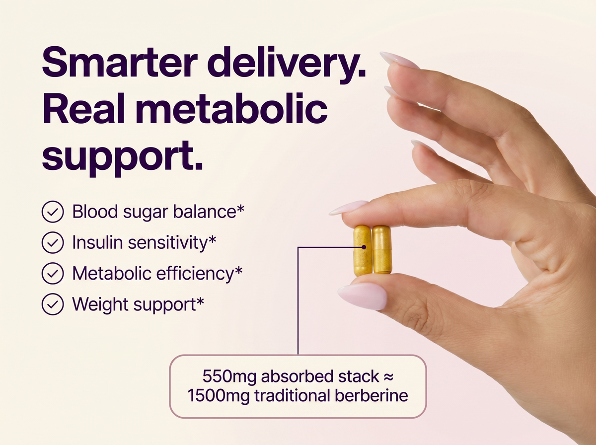 Berberine absorption visual