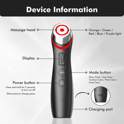 Lucid Aura Age Booster Pro - Microcurrent Facial Device